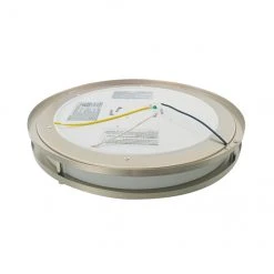 Project Source Round Flush Mount Ceiling Light - LED - 14-in - Metal/Acrylic - Brushed Nickel 9 Project Source Round Flush Mount Ceiling Light - LED - 14-in - Metal/Acrylic - Brushed Nickel -STYLE SELECTIONS Online Shop 03245019d L