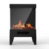 Style Selections Electric Stove with Flame Effect and 3-Sided Window - 24.6-in x 15.98-in - Black -STYLE SELECTIONS Online Shop 10635004 L