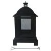 Style Selections Steel Outdoor Fireplace - 24 x 44-in - Black -STYLE SELECTIONS Online Shop 11875023 L