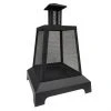 Style Selections Black Outdoor Square Wood Fireplace - 27.5-in 1 Style Selections Black Outdoor Square Wood Fireplace - 27.5-in -STYLE SELECTIONS Online Shop 11875028 L