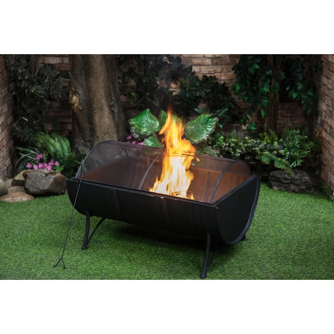 Infinity 23-in x 35.5-in x 20.9-in Outdoor Fire Pit 4 Infinity 23-in x 35.5-in x 20.9-in Outdoor Fire Pit - Image 2