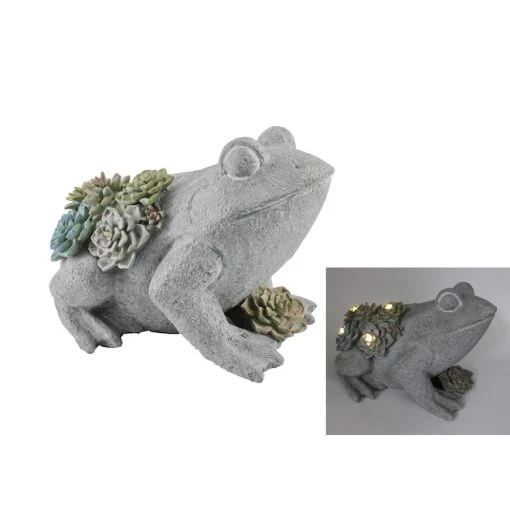 Style Selections 6.69-in Grey Frog Figurine 6 Style Selections 6.69-in Grey Frog Figurine -STYLE SELECTIONS Online Shop 18835039 L