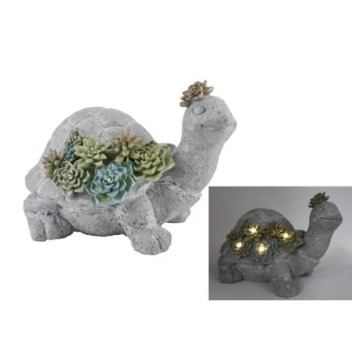 Style Selections 7.09-in Grey Turtle Figurine 4 Style Selections 7.09-in Grey Turtle Figurine -STYLE SELECTIONS Online Shop 18835040 L
