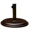 Style Selections Brown Steel Round Umbrella Base - 15.7-in x 13-in -STYLE SELECTIONS Online Shop 20235110 L