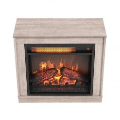 Style Selections Infrared Electric Fireplace with Barnwood Finish - 1500 W - 1000 sq. ft. - 23-in -STYLE SELECTIONS Online Shop 32255008c L