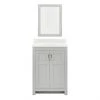 Style Selections Lowry Bathroom Vanity with Mirror - Light Grey - 25-in W x 19-in D x 37-in H 1 Style Selections Lowry Bathroom Vanity with Mirror - Light Grey - 25-in W x 19-in D x 37-in H -STYLE SELECTIONS Online Shop 32255010 L