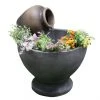 Fountain with Flower Pot - 23.23'' x 27.95'' - GRC -STYLE SELECTIONS Online Shop 33905463 L