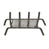 Panacea 4-Bar Fireplace Grate - 18" - Steel -STYLE SELECTIONS Online Shop 37335121 L