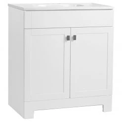 Leisel 2-Door Vanity - 1 Sink - 31-in - White