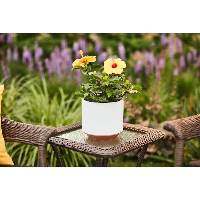 Style Selections Spruce Hills Brown 20-in x 20-in Patio Side Table 4 Style Selections Spruce Hills Brown 20-in x 20-in Patio Side Table - Image 2