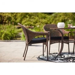Style Selections Spruce Hills 39 1/2-in Tempered Glass Round Patio Dining Table 9 Style Selections Spruce Hills 39 1/2-in Tempered Glass Round Patio Dining Table -STYLE SELECTIONS Online Shop 41355019d L