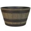 Style Selections Flower Barrel - Resin - Garden Party - 14.6" - Brown 1 Style Selections Flower Barrel - Resin - Garden Party - 14.6" - Brown -STYLE SELECTIONS Online Shop 41536267 L