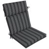 Style Selections Polyester Reversible High-Back Chair Cushion with Striped Pattern 2 Style Selections Polyester Reversible High-Back Chair Cushion with Striped Pattern -STYLE SELECTIONS Online Shop 41537231 L