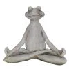 Meditating Frog Statue - 45 x 27 x 39.5 cm - Grey -STYLE SELECTIONS Online Shop 43225008 L