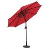 Style Selections Tiltable Umbrella - Aluminum and Red Olefin - 9-ft 2 Style Selections Tiltable Umbrella - Aluminum and Red Olefin - 9-ft -STYLE SELECTIONS Online Shop 48655012 L