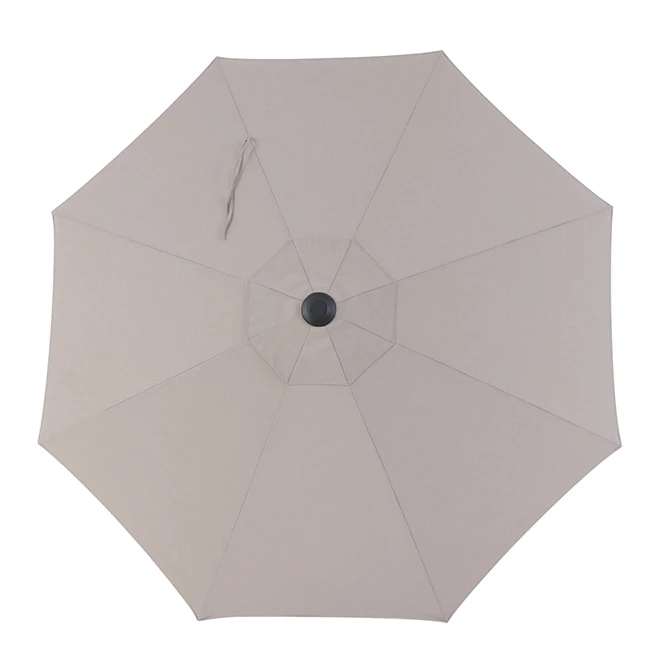 Style Selections Umbrella - 9-ft - Aluminum/Fabric - Grey 3 Style Selections Umbrella - 9-ft - Aluminum/Fabric - Grey
