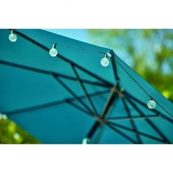 Style Selections Umbrella - 9-ft x 9-ft - Teal - Polyester -STYLE SELECTIONS Online Shop 48655112c L