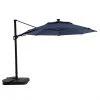 Style Selections 11-ft Offset Umbrella - Navy - Aluminum -STYLE SELECTIONS Online Shop 48655150 L