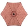 Style Selections 7.5-ft Push-Button Round Patio Umbrella with Black Metal Frame -STYLE SELECTIONS Online Shop 48655152 L