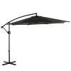Style Selections Grey 10-ft Hanging Umbrella -STYLE SELECTIONS Online Shop 48655154 L