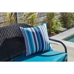 Style Selections Polyester Outdoor Throw Pillow - 16-in x 16-in -STYLE SELECTIONS Online Shop 49235073b L