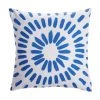Style Selections Outdoor Throw Pillow - 18-in x 18-in - Polyester - Blue and White 1 Style Selections Outdoor Throw Pillow - 18-in x 18-in - Polyester - Blue and White -STYLE SELECTIONS Online Shop 49235076 L